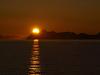 Sonnenuntergang auf Svalbard